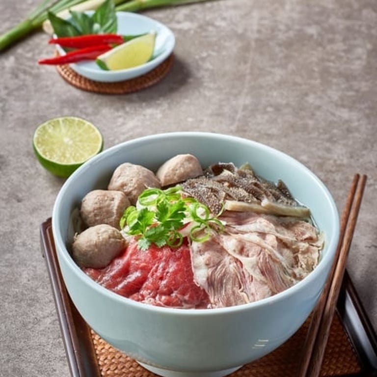 Delicious Vietnamese Cuisine: Pho, Spring Rolls, Banh Mi